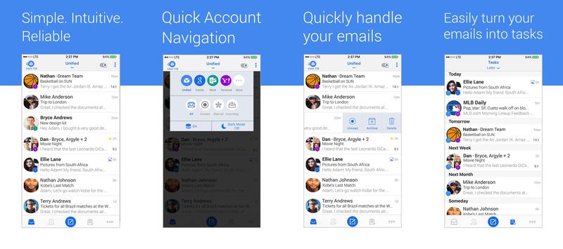 Blue Mail – Simple, intuitive, reliable | Appolicious mobile apps